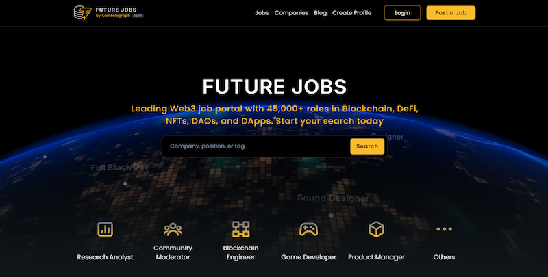 Web3 Job Board by Cointelegraph